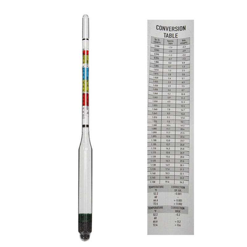 Hidrómetro de Triple escala pa - Wine Beer And Cider reseña y precio